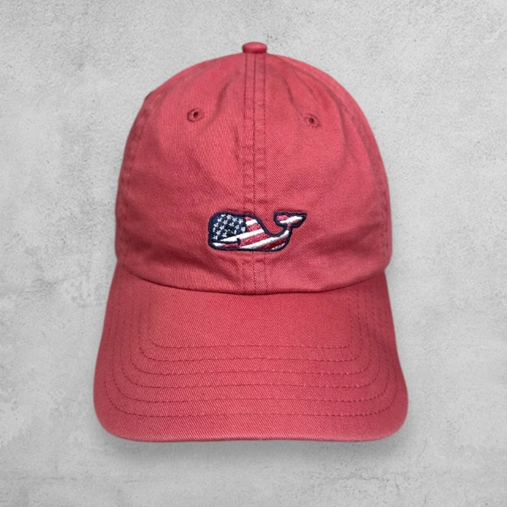 Vineyard Vines Americana Whale Logo Cap